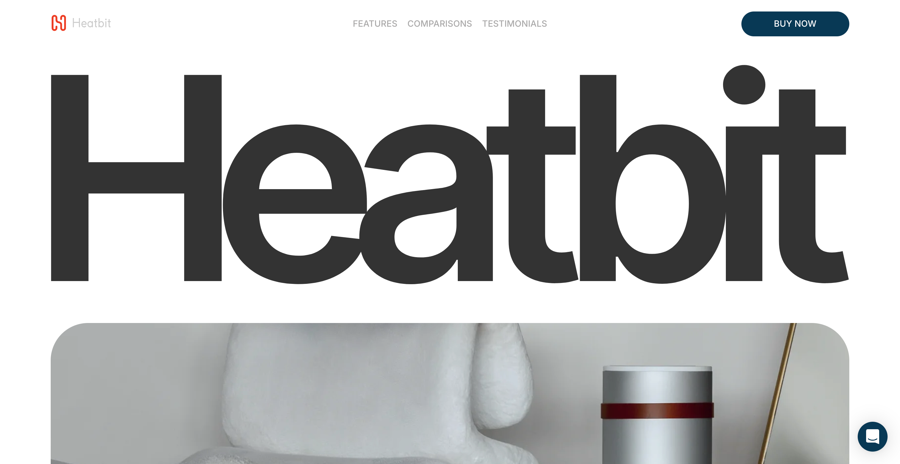 Screenshot of Heatbit website